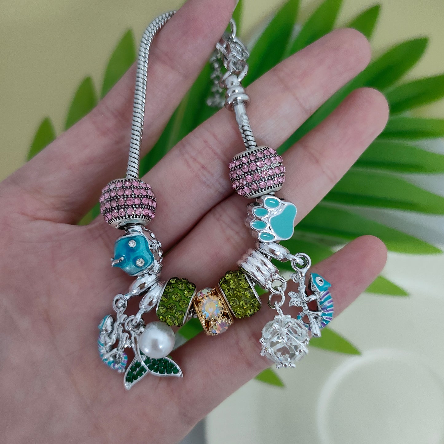 XujunSTR $15/2pcs  DIY bracelets with randomly selected accessories