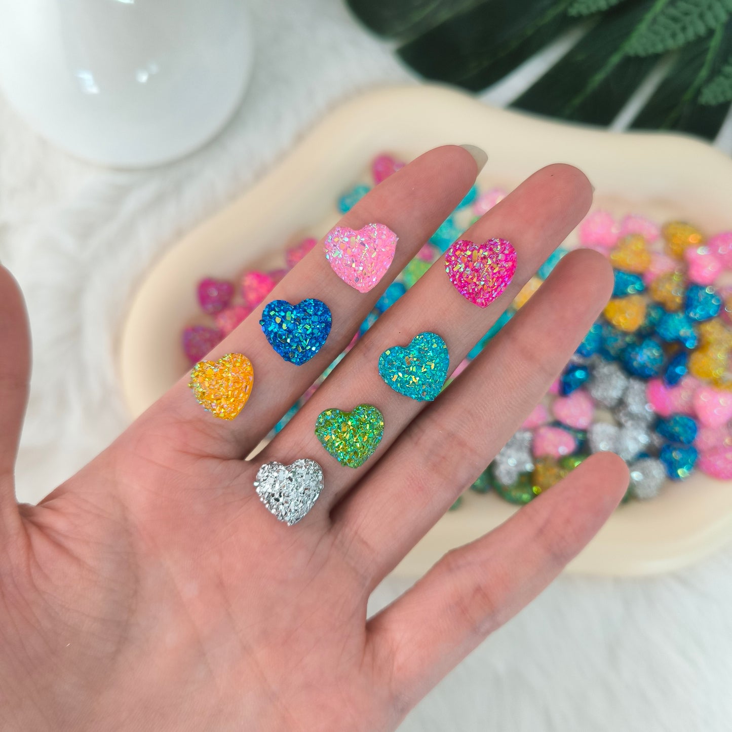 $5/100pcs    colorful bottom charms  (Claim in live  )