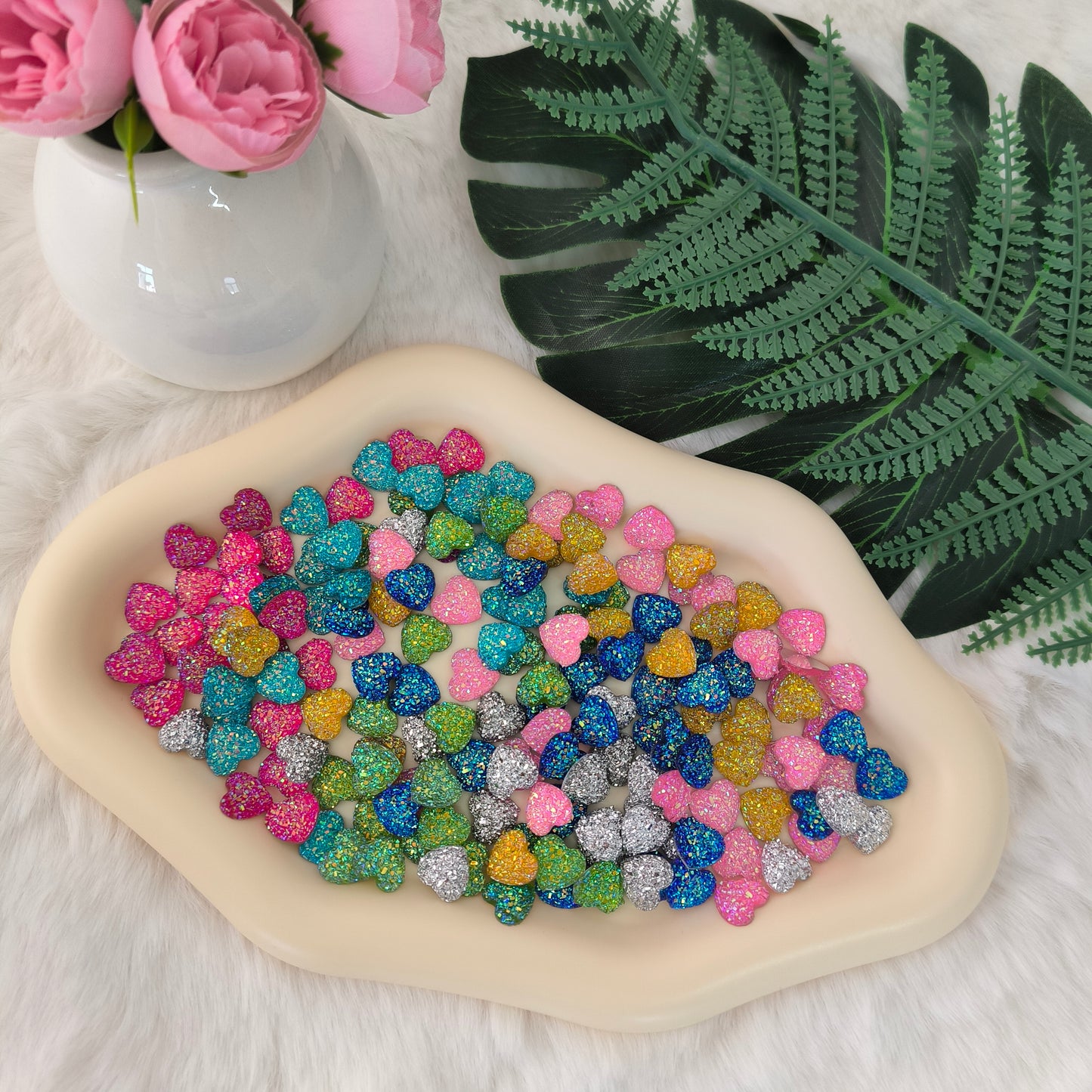 $5/100pcs    colorful bottom charms  (Claim in live  )