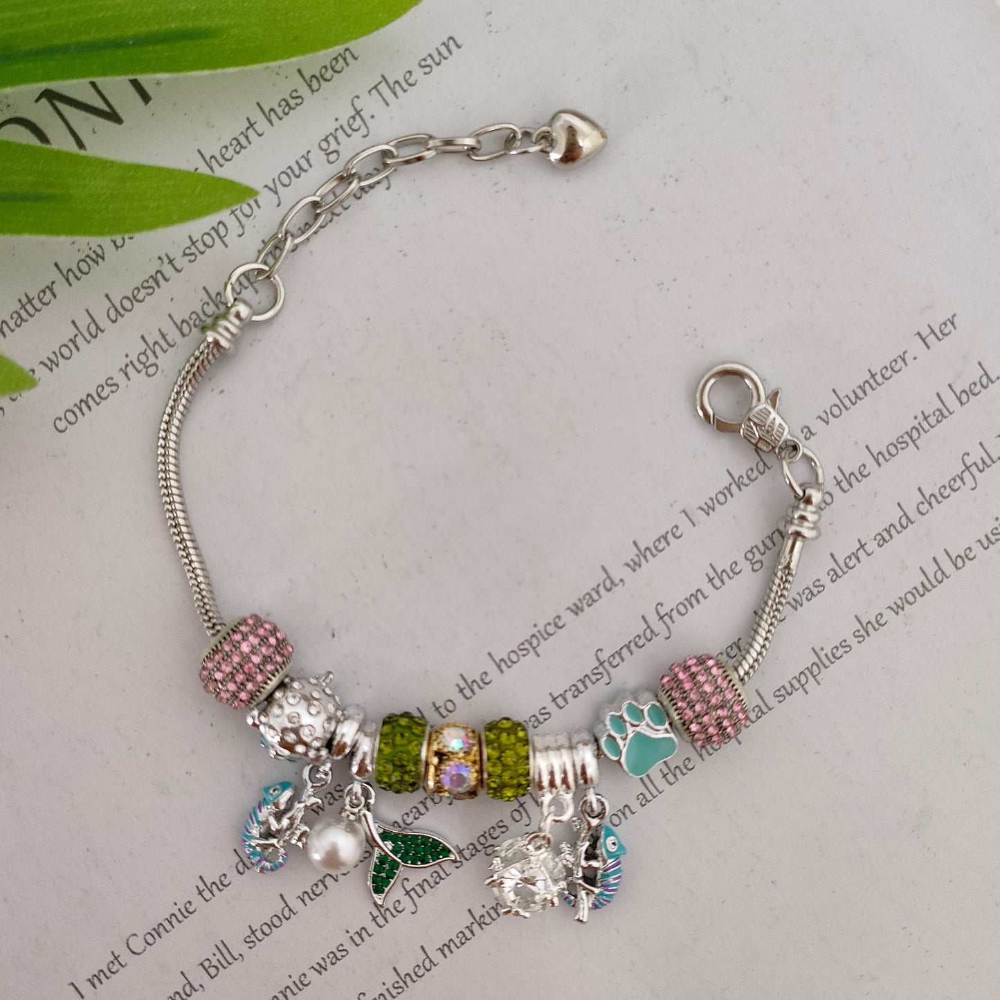 XujunSTR $15/2pcs  DIY bracelets with randomly selected accessories